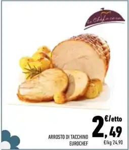 Conad ARROSTO DI TACCHINO EUROCHEF offerta