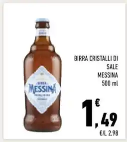 Conad BIRRA CRISTALLI DI SALE MESSINA offerta