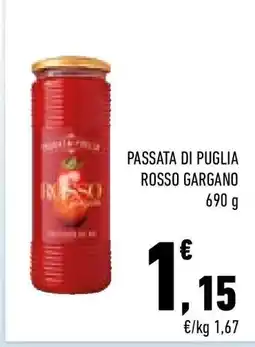 Conad Passata di Puglia Rosso Gargano offerta