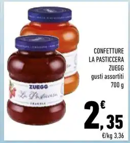 Conad CONFETTURE LA PASTICCERA ZUEGG offerta