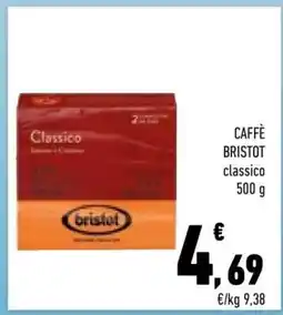 Conad CAFFÈ BRISTOT classico offerta
