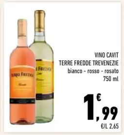 Conad VINO CAVIT TERRE FREDDE TREVENEZIE offerta