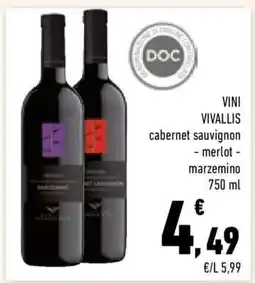 Conad VINI VIVALLIS offerta