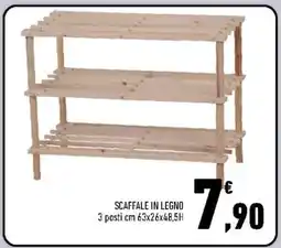 Conad Superstore SCAFFALE IN LEGNO offerta