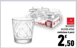 Conad Superstore BICCHIERE KALEIDO ACQUA offerta