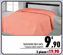 Conad Superstore TRAPUNTINO TINTA UNITA offerta