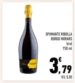 Conad SPUMANTE RIBOLLA BORGO MORARS offerta