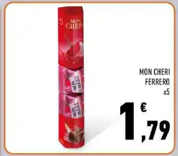 Conad Superstore MON CHERI FERRERO x5 offerta