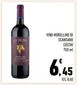 Conad VINO MORELLINO DI SCANSANO CECCHI offerta