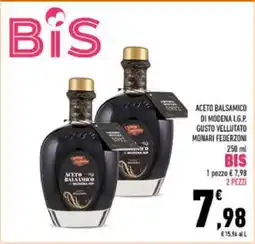 Conad ACETO BALSAMICO DI MODENA I.G.P. GUSTO VELLUTATO MONARI FEDERZONI offerta
