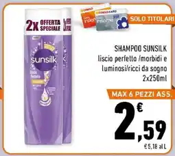 Conad Superstore Shampoo SUNSILK offerta