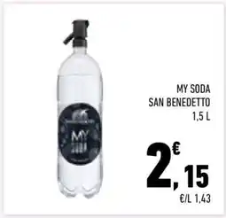Conad My Soda San Benedetto offerta