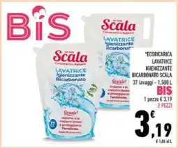 Conad Scala LAVATRICE IGIENIZZANTE Bicarbonato offerta