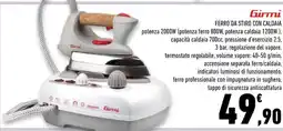 Conad Superstore Girmi Ferro da Stiro con Caldaia offerta