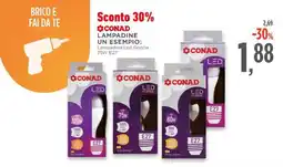 Conad CONAD Lampadine offerta