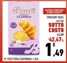 Conad Bauli Croissant Classico offerta