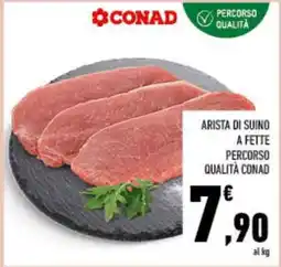 Conad Arista di suino a fette offerta