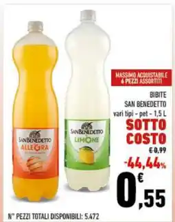 Conad Bibite San Benedetto offerta