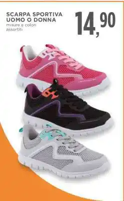 Conad SCARPA SPORTIVA UOMO O DONNA offerta