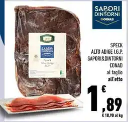 Conad Speck Alto Adige I.G.P offerta