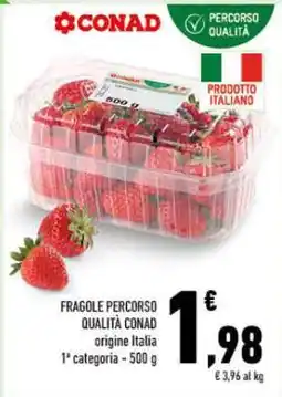 Conad FRAGOLE PERCORSO QUALITÀ CONAD offerta