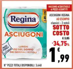 Conad Regina Asciugoni offerta