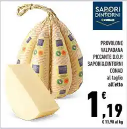 Conad PROVOLONE VALPADANA PICCANTE D.O.P offerta