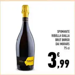 Conad Spumante Ribolla Gialla Brut Borgo Dai Morars offerta
