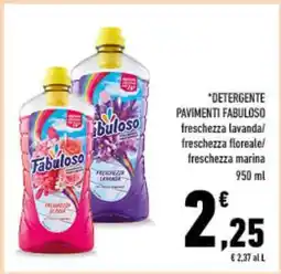 Conad Detergente Pavimenti Fabuloso offerta