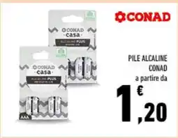 Conad PILE ALCALINE CONAD offerta