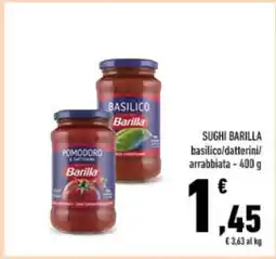 Conad Sughi Barilla offerta
