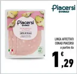 Conad Mortadella di Pollo Piacersi offerta