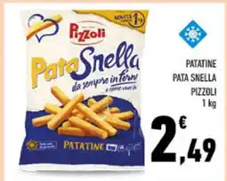 Conad PATATINE PATA SNELLA PIZZOLI offerta