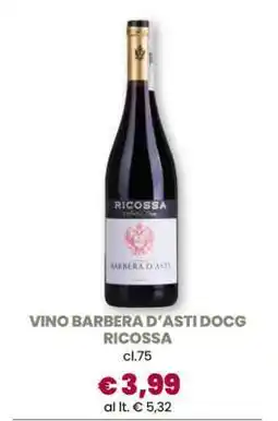Famila VINO BARBERA D’ASTI DOCG RICOSSA offerta