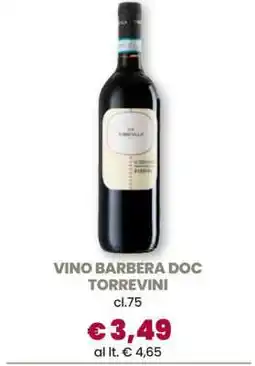 Famila VINO BARBERA DOC TORREVINI offerta