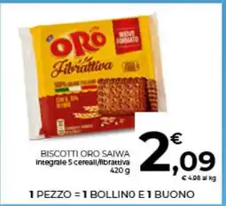 Conad BISCOTTI ORO SAIWA offerta