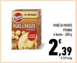 Conad PURÈ DI PATATE PFANNI offerta