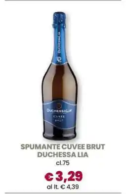 Famila SPUMANTE CUVEE BRUT DUCHESSA LIA offerta