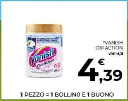 Conad Vanish Oxi Action offerta