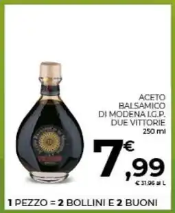 Conad Aceto Balsamico di Modena I.G.P. Due Vittorie offerta