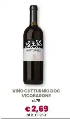 Famila VINO GUTTURNIO DOC VICOBARONE offerta