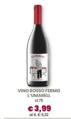 Famila VINO ROSSO FERMO L’UMARELL offerta