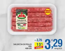 Qui Discount Salsiccia di pollo AIA offerta