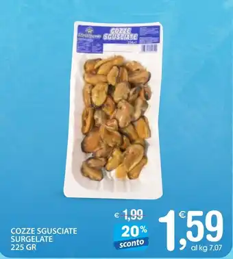 Qui Discount Cozze sgusciate surgelate offerta