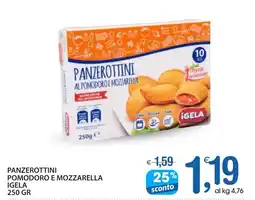 Qui Discount Panzerottini pomodoro e mozzarella IGELA offerta