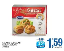 Qui Discount Salatini surgelati farciti astucci offerta
