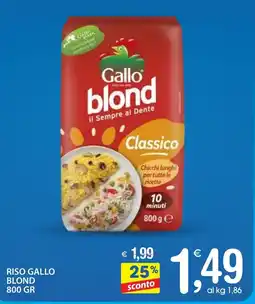 Qui Discount Riso gallo blond offerta
