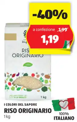 ALDI I colori del sapore riso originario offerta