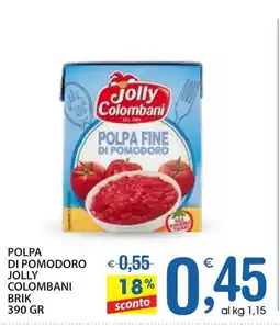 Qui Discount Polpa di pomodoro JOLLY COLOMBANI brik offerta