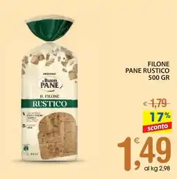 Qui Discount Filone pane rustico offerta